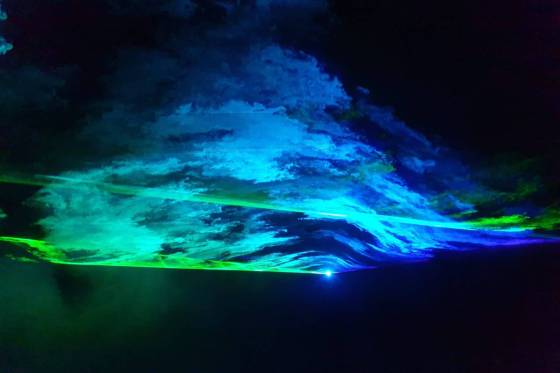 Show_volumetrique_aurores_boreales_bleu
