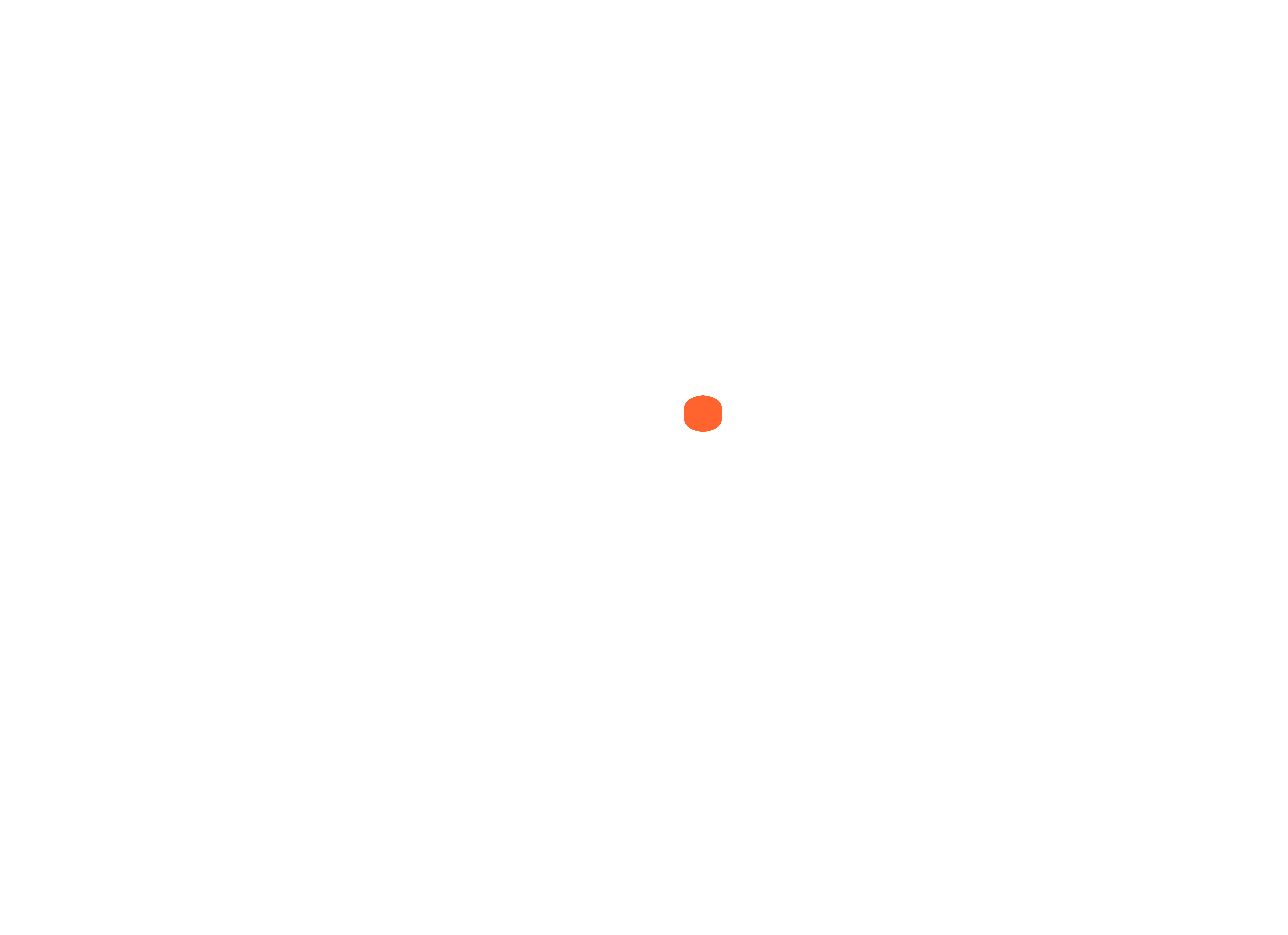 Europe Évènement - Logo Europe évènement blanc avec le o rempli de orange