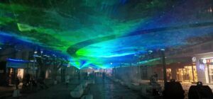 Photo of smoke with green and blue colors in Martigue