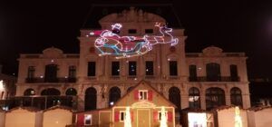 Europe Évènement - Santa Claus on his sleigh - Cherbourg 2022