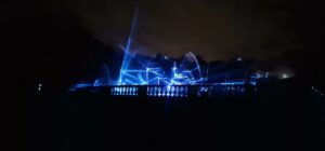 Europe Évènement - Hologramme laser - Saint-Cloud - Lumières en Seine - Laser movement